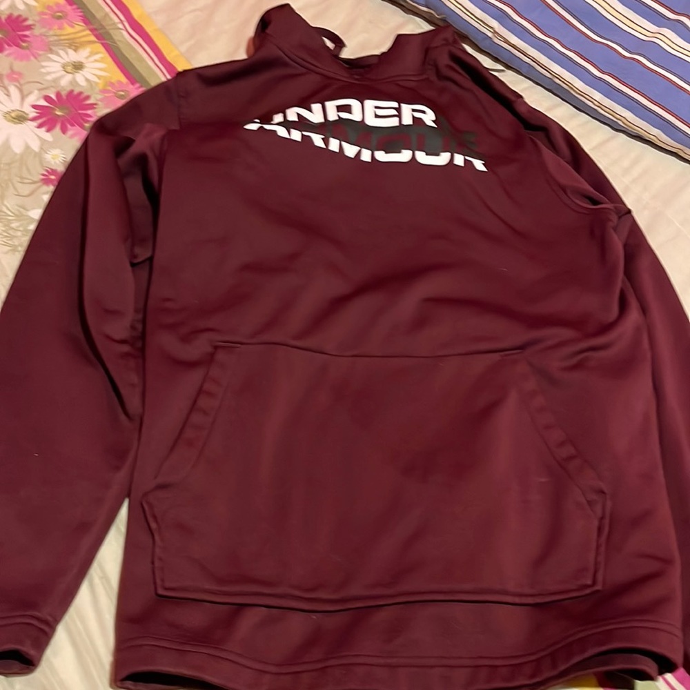 Red brown type of sweater